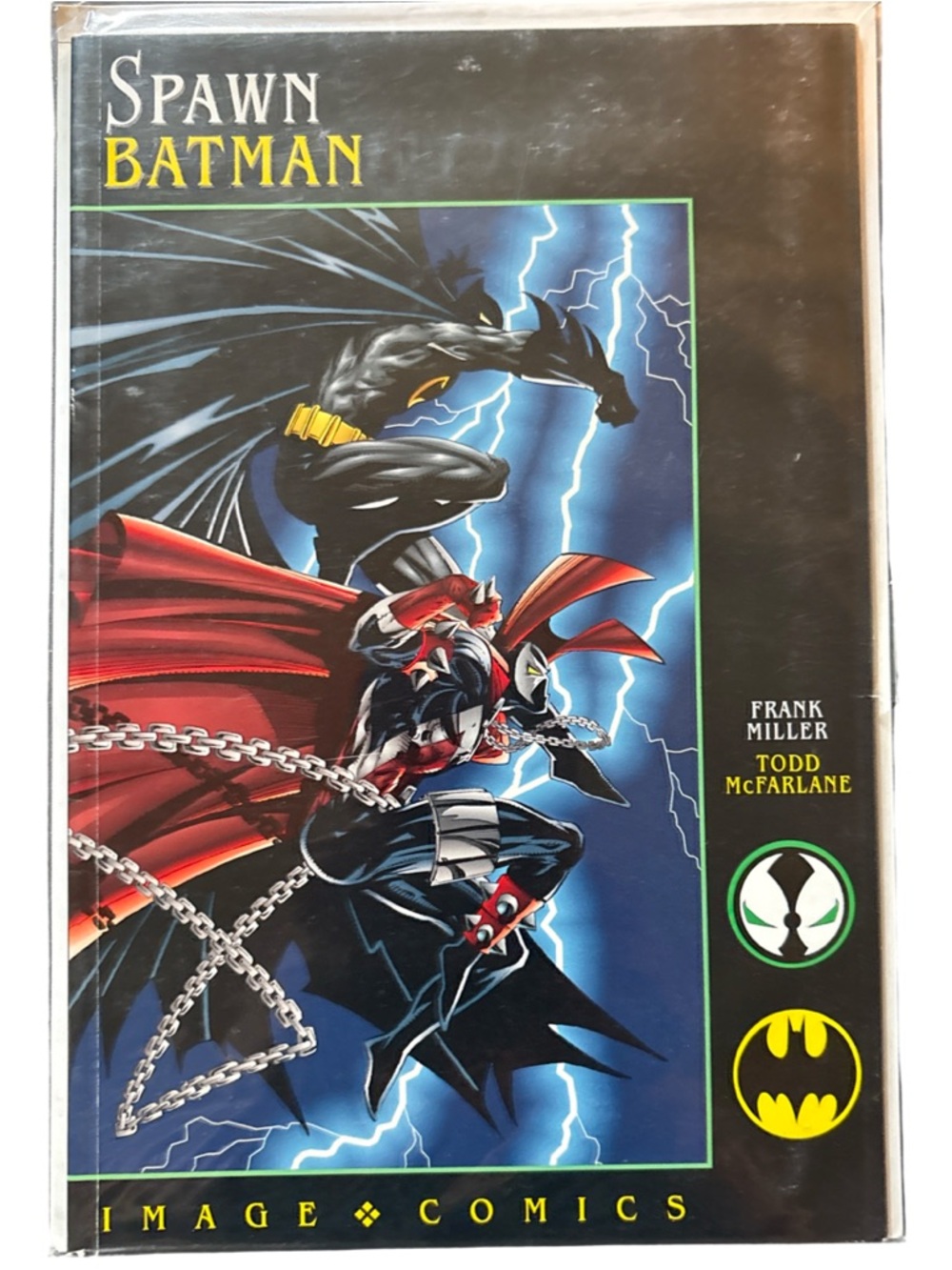 🦇 Spawn/Batman Comic– Frank Miller & Todd McFarlane – Collector Book